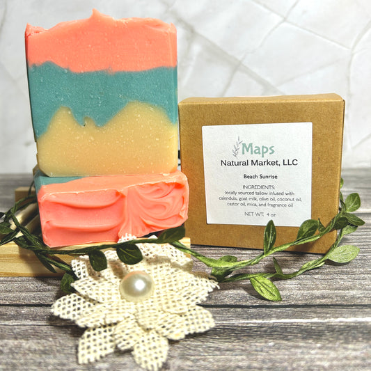 goat milk tallow handmade small batch soap clean crispy