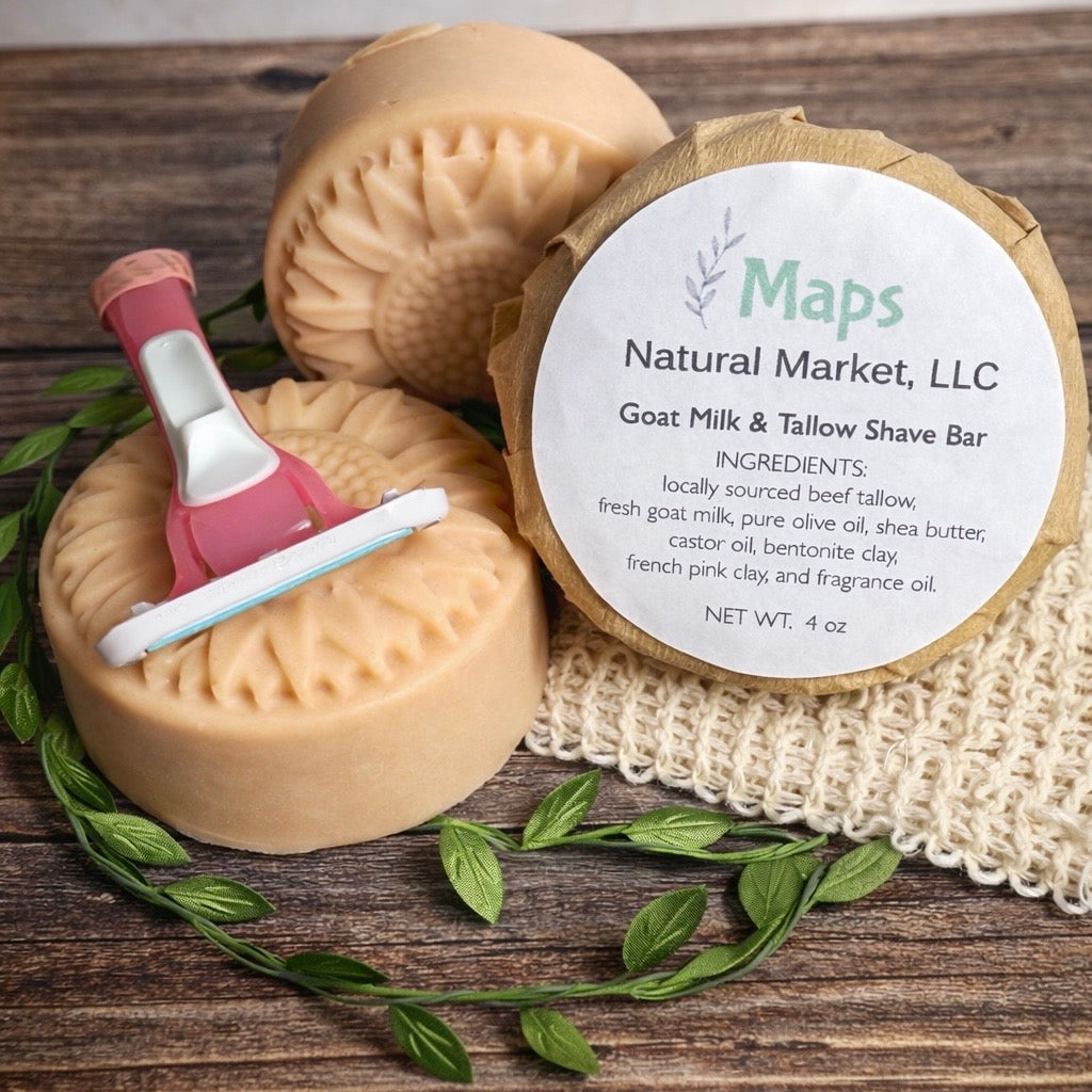 Goat Milk & Tallow Shave Bar