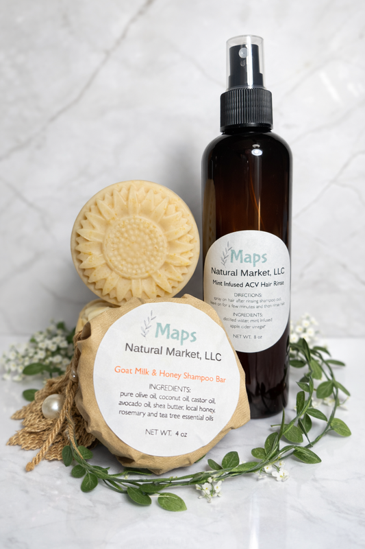 Goat Milk & Honey Shampoo Bar